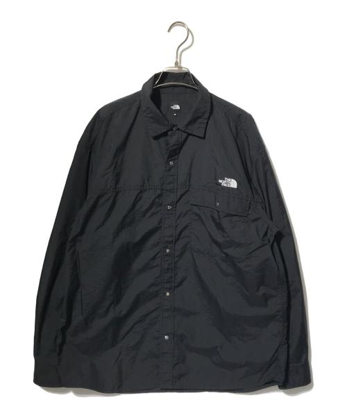 THE NORTH FACE（ザ ノース フェイス）THE NORTH FACE (ザ ノース フェイス) ロングスリーブヌプシシャツ ブラック サイズ:XLの古着・服飾アイテム