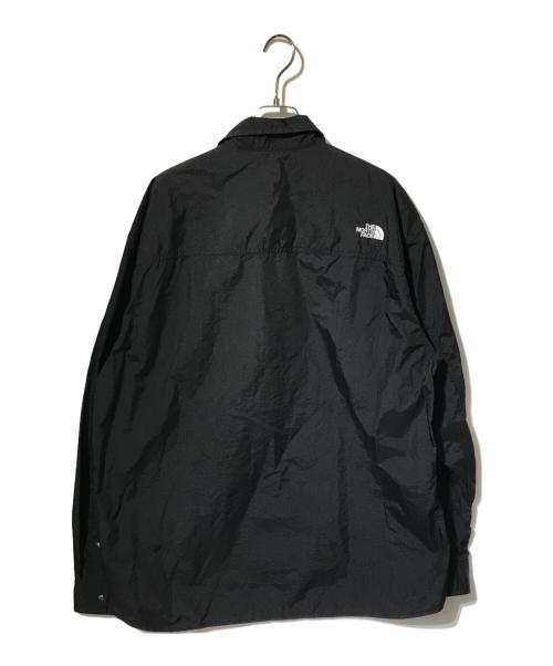 THE NORTH FACE（ザ ノース フェイス）THE NORTH FACE (ザ ノース フェイス) ロングスリーブヌプシシャツ ブラック サイズ:XLの古着・服飾アイテム
