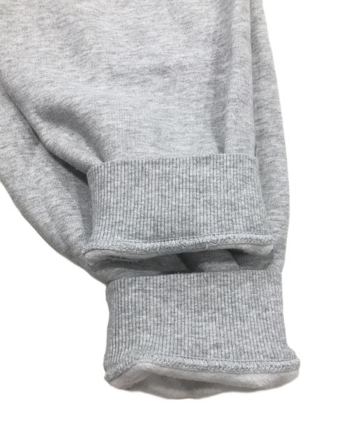 stussy（ステューシー）stussy (ステューシー) Chenille Arch Applique プルオーバーパーカー グレー サイズ:SIZE XLの古着・服飾アイテム