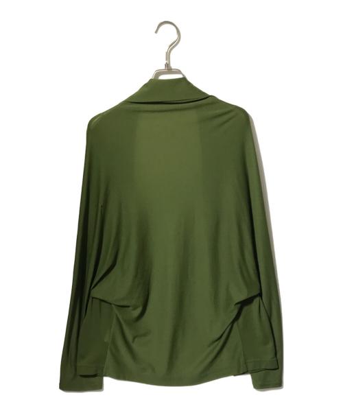 YOHJI YAMAMOTO（ヨウジヤマモト）YOHJI YAMAMOTO (ヨウジヤマモト) トッパーカーディガン グリーン サイズ:2の古着・服飾アイテム