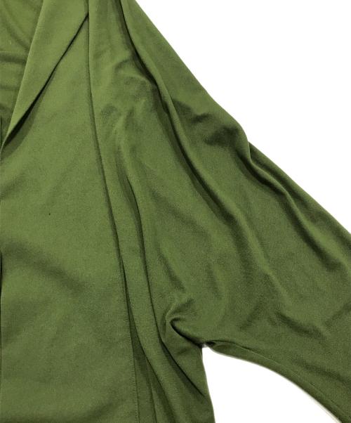 YOHJI YAMAMOTO（ヨウジヤマモト）YOHJI YAMAMOTO (ヨウジヤマモト) トッパーカーディガン グリーン サイズ:2の古着・服飾アイテム
