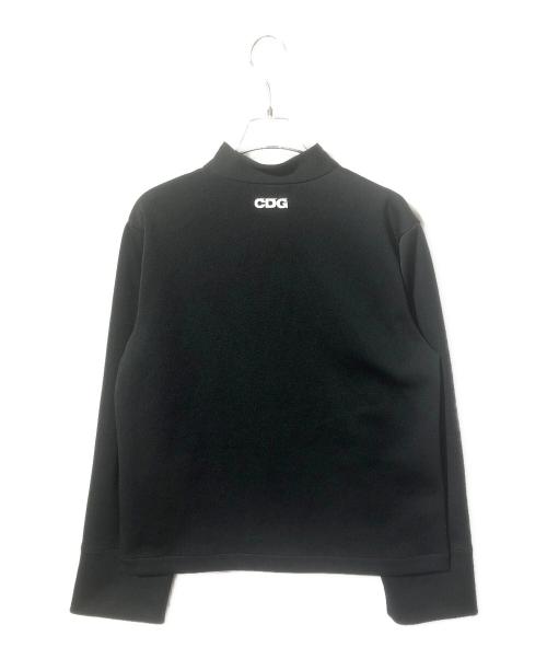 COMME des GARCONS JUNYA WATANABE MAN（コム デ ギャルソン ジュンヤ ワタナベ マン）COMME des GARCONS JUNYA WATANABE MAN (コム デ ギャルソン ジュンヤ ワタナベ マン) ポリエステルジャージー チャイナジャケット ブラック サイズ:SIZE Lの古着・服飾アイテム