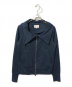 Vivienne Westwood RED LABELヴィヴィアンウエストウッドレッドレーベル）の古着「ビッグカラーショートブルゾン」｜ネイビー