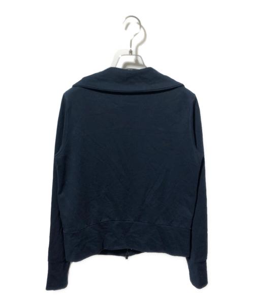 Vivienne Westwood RED LABEL（ヴィヴィアンウエストウッドレッドレーベル）Vivienne Westwood RED LABEL (ヴィヴィアンウエストウッドレッドレーベル) ビッグカラーショートブルゾン ネイビー サイズ:2の古着・服飾アイテム