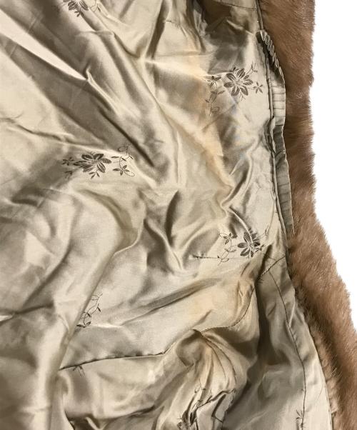 SAGA MINK（サガミンク）SAGA MINK (サガミンク) ファージャケット ブラウン サイズ:不明の古着・服飾アイテム