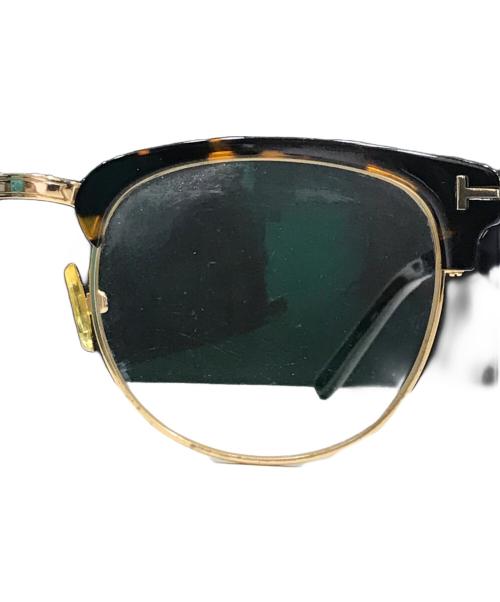 TOM FORD（トムフォード）TOM FORD (トムフォード) ウェリントン型眼鏡 ブラウン サイズ:51□20の古着・服飾アイテム