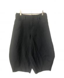 COMME des GARCONS HOMME PLUS（コムデギャルソンオムプリュス）の古着「エステル寅壱パンツ」｜ブラック