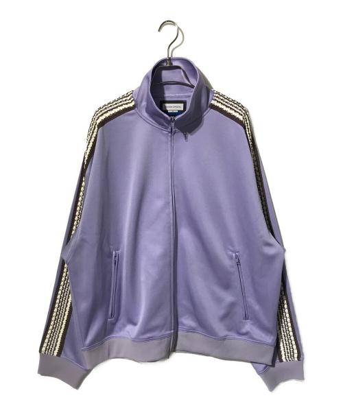 MAISON SPECIAL（メゾンスペシャル）MAISON SPECIAL (メゾンスペシャル) Prime-Over Crochet Line Track Jacket/トラックジャケット パープル サイズ:1の古着・服飾アイテム