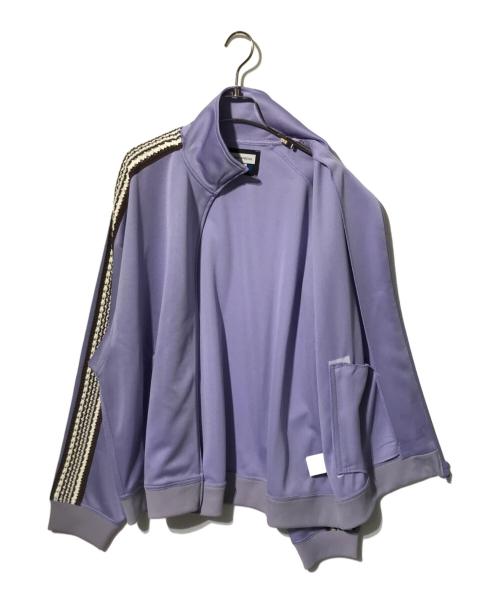 MAISON SPECIAL（メゾンスペシャル）MAISON SPECIAL (メゾンスペシャル) Prime-Over Crochet Line Track Jacket/トラックジャケット パープル サイズ:1の古着・服飾アイテム