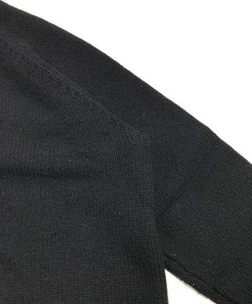 SUPREME（シュプリーム）SUPREME (シュプリーム) Flocked Logo Sweater/ロゴニット ブラック サイズ:Sの古着・服飾アイテム