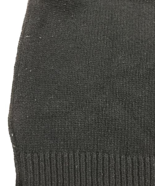 SUPREME（シュプリーム）SUPREME (シュプリーム) Flocked Logo Sweater/ロゴニット ブラック サイズ:Sの古着・服飾アイテム