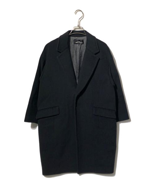 tricot COMME des GARCONS（トリココムデギャルソン）tricot COMME des GARCONS (トリココムデギャルソン) ウールチェスターコート ブラック サイズ:Sの古着・服飾アイテム