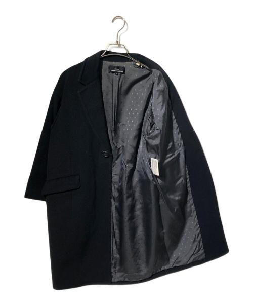 tricot COMME des GARCONS（トリココムデギャルソン）tricot COMME des GARCONS (トリココムデギャルソン) ウールチェスターコート ブラック サイズ:Sの古着・服飾アイテム