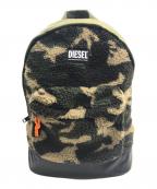 DIESELディーゼル）の古着「カモフラボアリュック」｜ブラウン