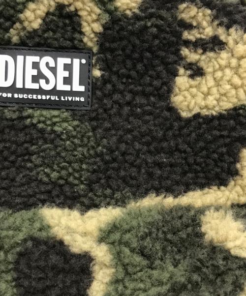DIESEL（ディーゼル）DIESEL (ディーゼル) カモフラボアリュック ブラウンの古着・服飾アイテム
