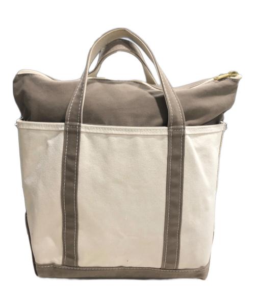 L.L.Bean（エルエルビーン）L.L.Bean (エルエルビーン) キャンバストートバッグ ベージュの古着・服飾アイテム