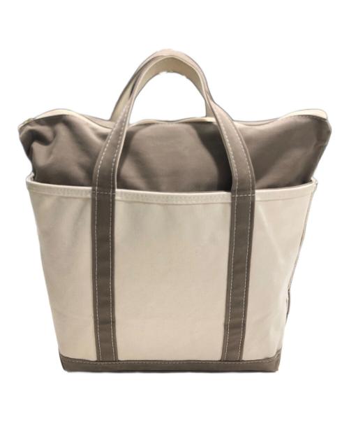 L.L.Bean（エルエルビーン）L.L.Bean (エルエルビーン) キャンバストートバッグ ベージュの古着・服飾アイテム