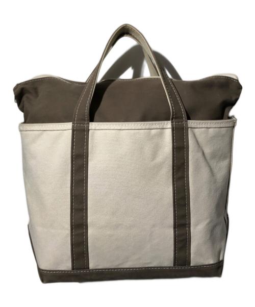 L.L.Bean（エルエルビーン）L.L.Bean (エルエルビーン) キャンバストートバッグ ベージュの古着・服飾アイテム