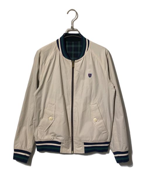 BLACK LABEL CRESTBRIDGE（ブラックレーベル クレストブリッジ）BLACK LABEL CRESTBRIDGE (ブラックレーベル クレストブリッジ) リバーシブルジャケット/ブルゾン/チェックジャケット ベージュ サイズ:Lの古着・服飾アイテム