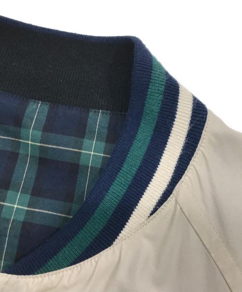 BLACK LABEL CRESTBRIDGE（ブラックレーベル クレストブリッジ）BLACK LABEL CRESTBRIDGE (ブラックレーベル クレストブリッジ) リバーシブルジャケット/ブルゾン/チェックジャケット ベージュ サイズ:Lの古着・服飾アイテム