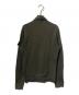 STONE ISLAND (ストーンアイランド) ガーメントダイハーフジップニット グリーン サイズ:S：25000円