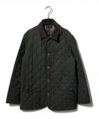 Barbourバブアー）の古着「リッズデールキルティングジャケット」｜グリーン
