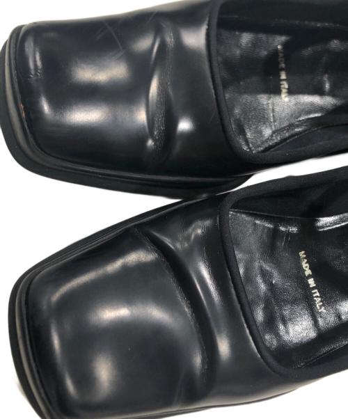 PRADA（プラダ）PRADA (プラダ) スクエアトゥーメリージェンパンプス ブラック サイズ:36の古着・服飾アイテム