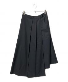 Y-3（ワイスリー）の古着「W CLASSIC REFINED WOOL STRETCH SKORT」｜ブラック