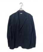 COMOLIコモリ）の古着「WOOL LINEN JKT/テーラードジャケット」｜ネイビー