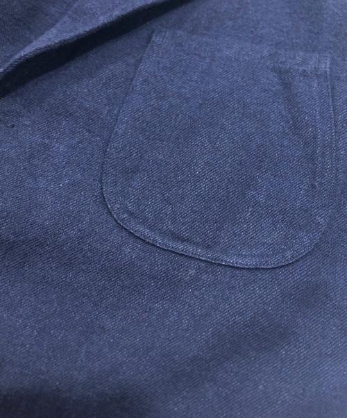 COMOLI（コモリ）COMOLI (コモリ) WOOL LINEN JKT/テーラードジャケット ネイビー サイズ:2の古着・服飾アイテム