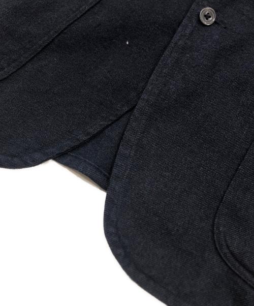COMOLI（コモリ）COMOLI (コモリ) WOOL LINEN JKT/テーラードジャケット ネイビー サイズ:2の古着・服飾アイテム