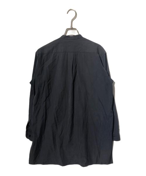 COMOLI（コモリ）COMOLI (コモリ) バンドカラーシャツ/ノーカラーシャツ グレー サイズ:表記なしの古着・服飾アイテム