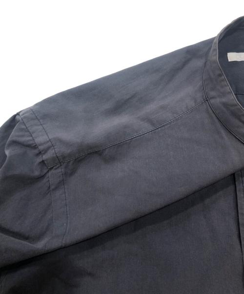 COMOLI（コモリ）COMOLI (コモリ) バンドカラーシャツ/ノーカラーシャツ グレー サイズ:表記なしの古着・服飾アイテム