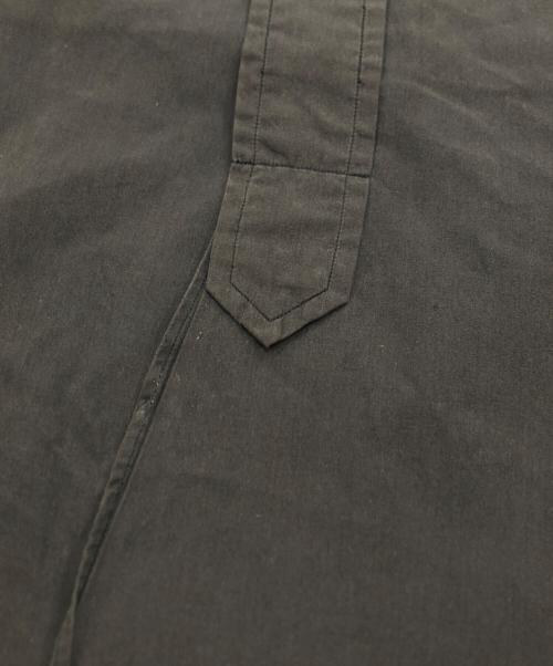 COMOLI（コモリ）COMOLI (コモリ) バンドカラーシャツ/ノーカラーシャツ グレー サイズ:表記なしの古着・服飾アイテム
