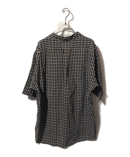 ULTERIOR（アルテリア）ULTERIOR (アルテリア) WOOL SILK MESH HALF- ZIP SH ブラック サイズ:4の古着・服飾アイテム