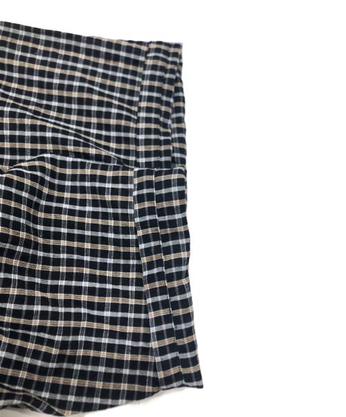 ULTERIOR（アルテリア）ULTERIOR (アルテリア) WOOL SILK MESH HALF- ZIP SH ブラック サイズ:4の古着・服飾アイテム