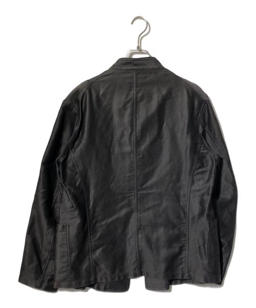 OUTIL（ウティ）OUTIL (ウティ) モールスキンスタンドカラージャケット ブラウン サイズ:4の古着・服飾アイテム