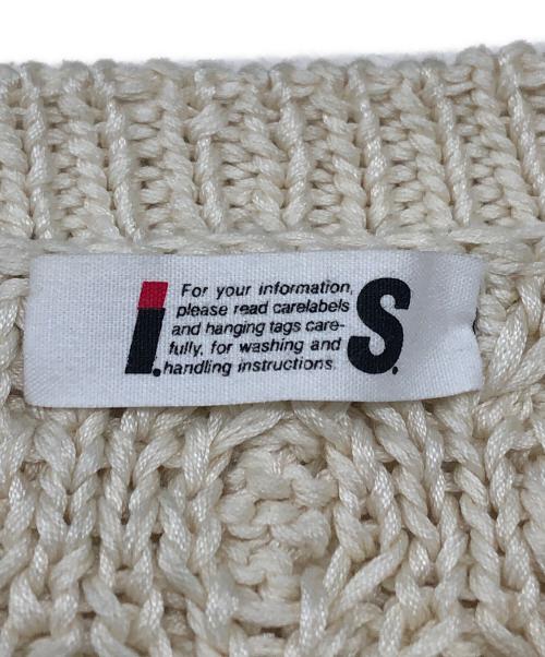 ISSEY MIYAKE（イッセイミヤケ）ISSEY MIYAKE (イッセイミヤケ) 3Dニットカーディガン ホワイト サイズ:Mの古着・服飾アイテム