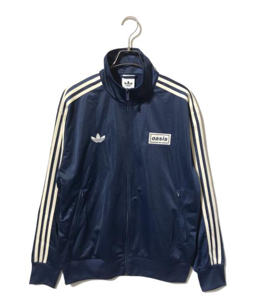 adidas（アディダス）adidas (アディダス) oasis (オアシス) トラックトップ ネイビー サイズ:XLの古着・服飾アイテム