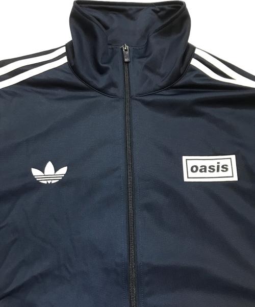 adidas（アディダス）adidas (アディダス) oasis (オアシス) トラックトップ ネイビー サイズ:XLの古着・服飾アイテム