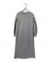 MURRAL (ミューラル) Framed flower knit dress/ニットワンピース グレー サイズ:2：12000円