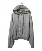 AURALEEオーラリー）の古着「PRODUCT DYED PIMA LIGHT SWEAT ZIP PARKA」｜グレー