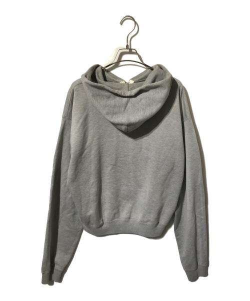 AURALEE（オーラリー）AURALEE (オーラリー) PRODUCT DYED PIMA LIGHT SWEAT ZIP PARKA グレー サイズ:4の古着・服飾アイテム