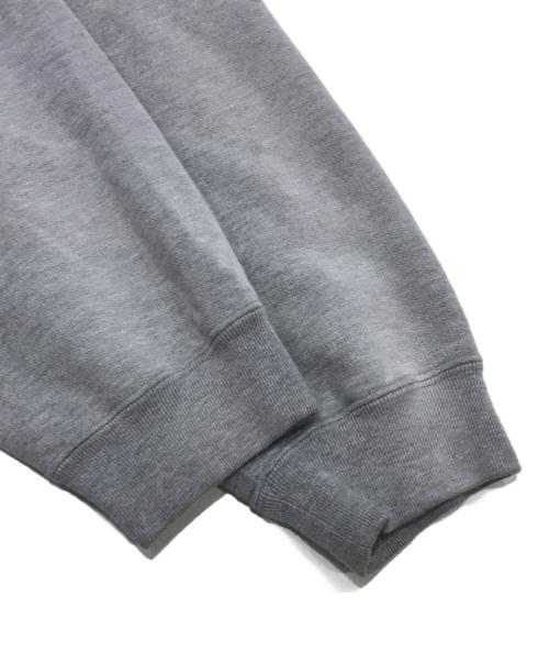 AURALEE（オーラリー）AURALEE (オーラリー) PRODUCT DYED PIMA LIGHT SWEAT ZIP PARKA グレー サイズ:4の古着・服飾アイテム