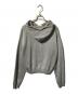 AURALEE (オーラリー) PRODUCT DYED PIMA LIGHT SWEAT ZIP PARKA グレー サイズ:4：20000円