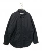 Acne studiosアクネ ストゥディオズ）の古着「BUTTON-UP SHIRT JACKET」｜ブラック
