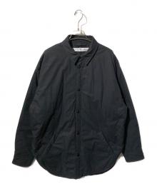 Acne studios（アクネ ストゥディオズ）の古着「BUTTON-UP SHIRT JACKET」｜ブラック