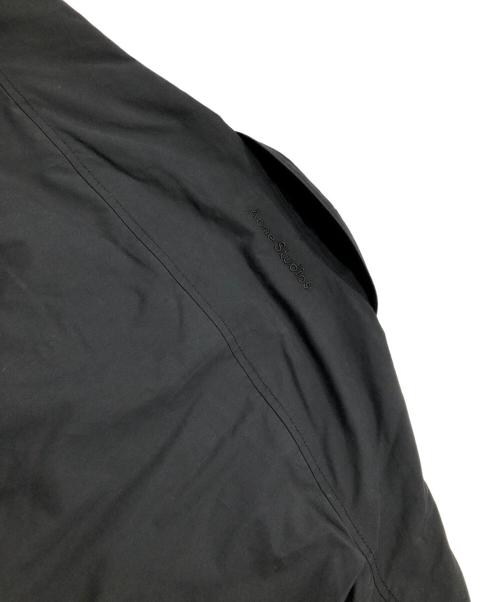 Acne studios（アクネ ストゥディオズ）ACNE STUDIOS (アクネ ストゥディオズ) BUTTON-UP SHIRT JACKET ブラック サイズ:46の古着・服飾アイテム