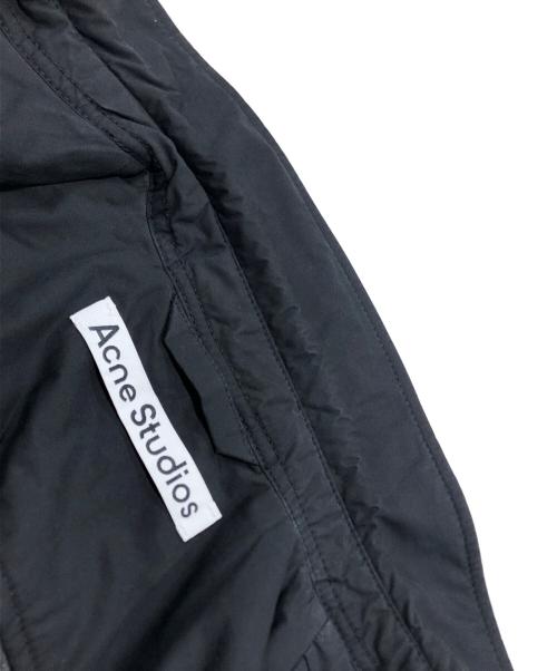 Acne studios（アクネ ストゥディオズ）ACNE STUDIOS (アクネ ストゥディオズ) BUTTON-UP SHIRT JACKET ブラック サイズ:46の古着・服飾アイテム