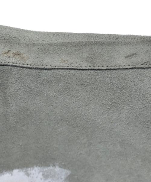 seven by seven（セブンバイセブン）SEVEN BY SEVEN (セブンバイセブン) HAND PAINTED LEATHER TOTE/トートバッグ グレーの古着・服飾アイテム